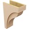 Ekena Millwork 7"W x 14"D x 21"H Classic Helena Rough Cedar Woodgrain TimberThane Corbel, Primed Tan CORUR07X14X21HELRCPR - alternate 2